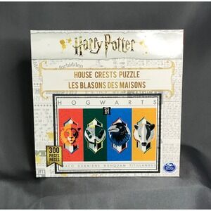 Harry Potter House Crests Puzzle 300 Pieces Spin Master Hogwarts Jigsaw
